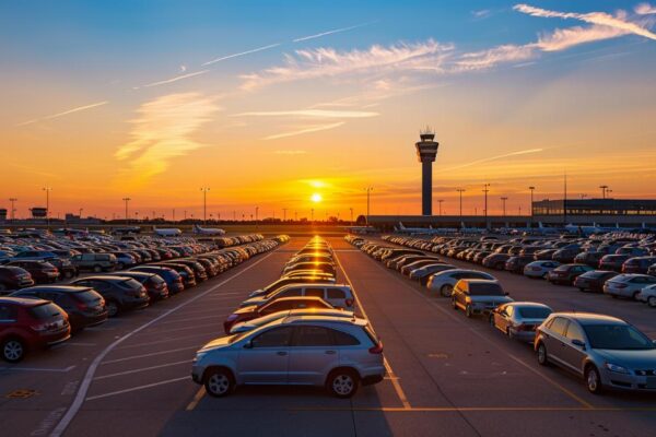 5 meilleures options de parking aéroport Charleroi en 2026